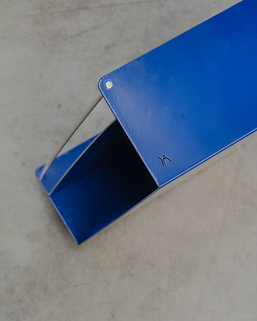 Table de nuit Cobalt en Bleu