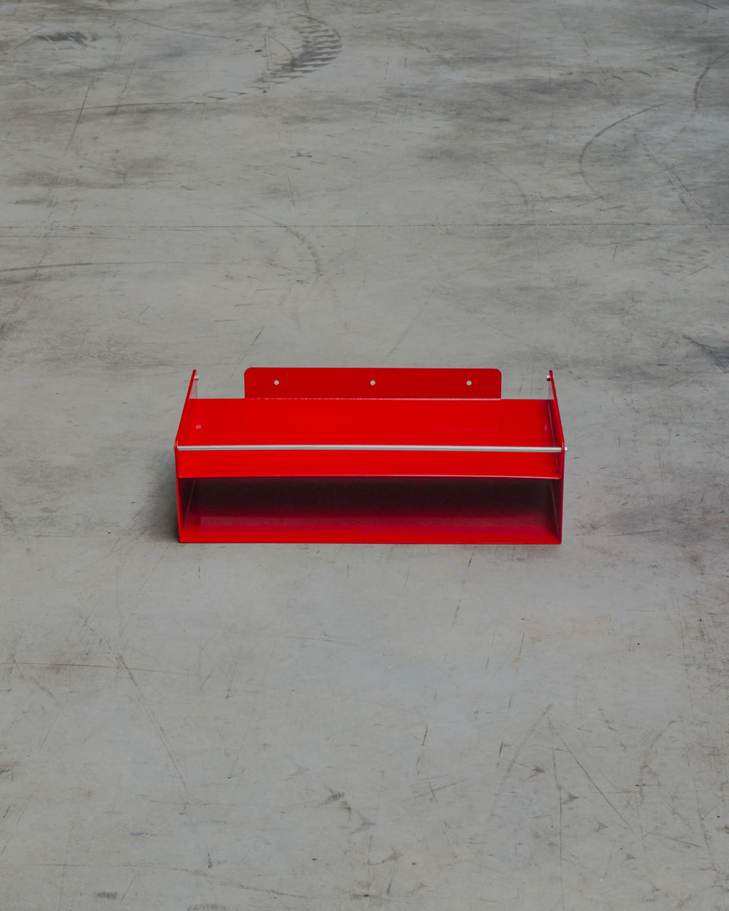 Table de nuit Cobalt en Rouge