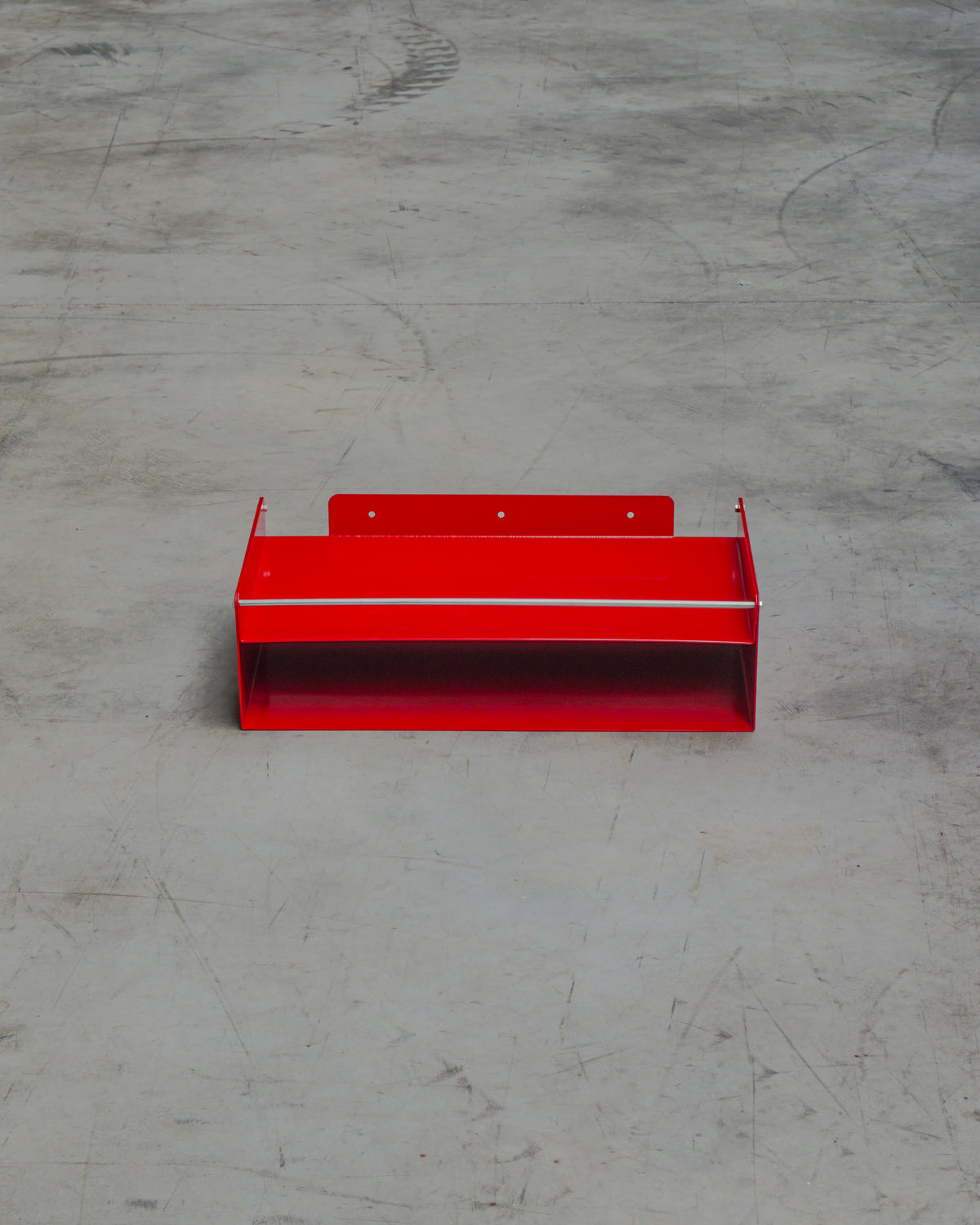 Table de nuit Cobalt en Rouge