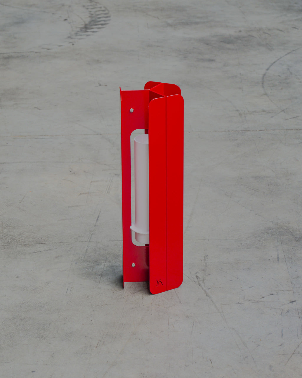 Grande Lampe en Rouge