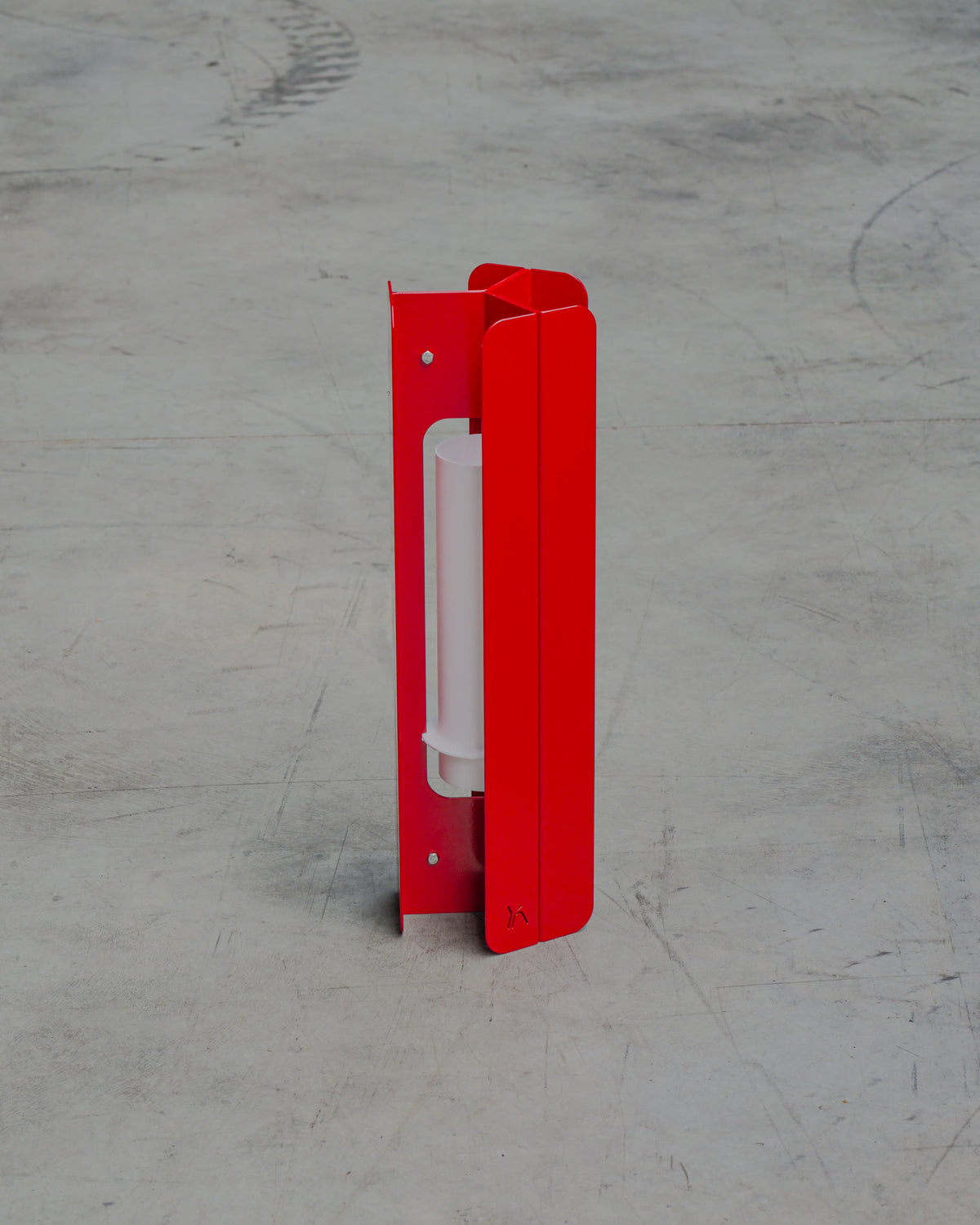 Grande Lampe en Rouge