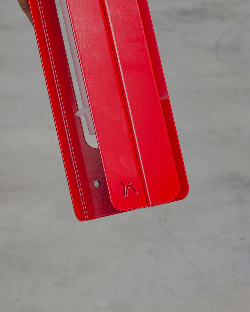 Grande Lampe en Rouge