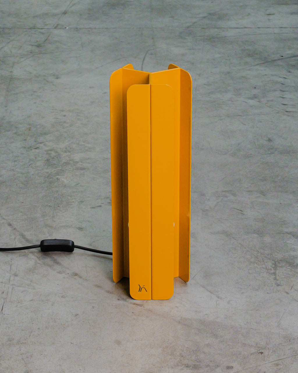 Grande Lampe en Jaune