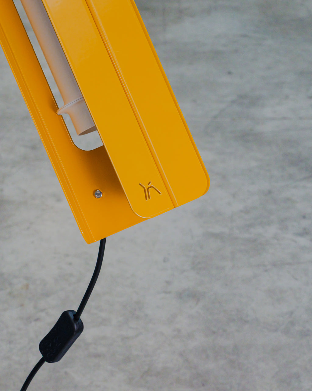 Grande Lampe en Jaune