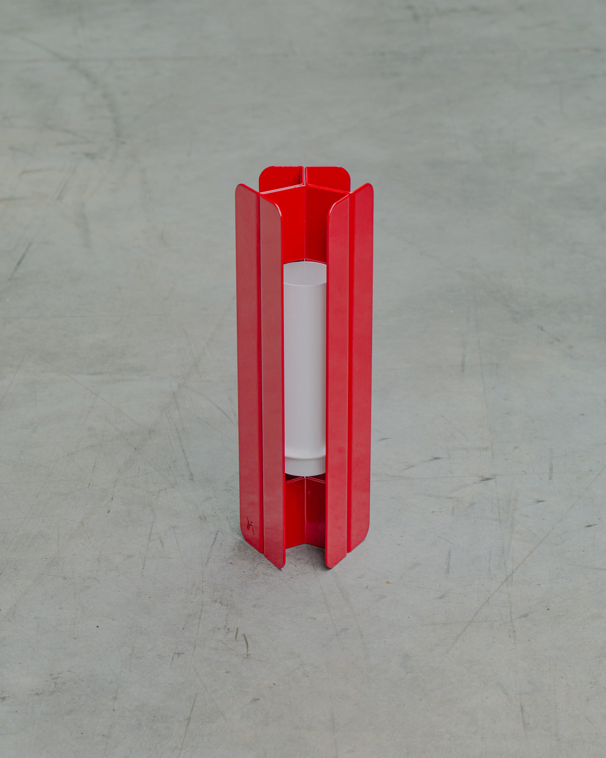 Petite Lampe en Rouge