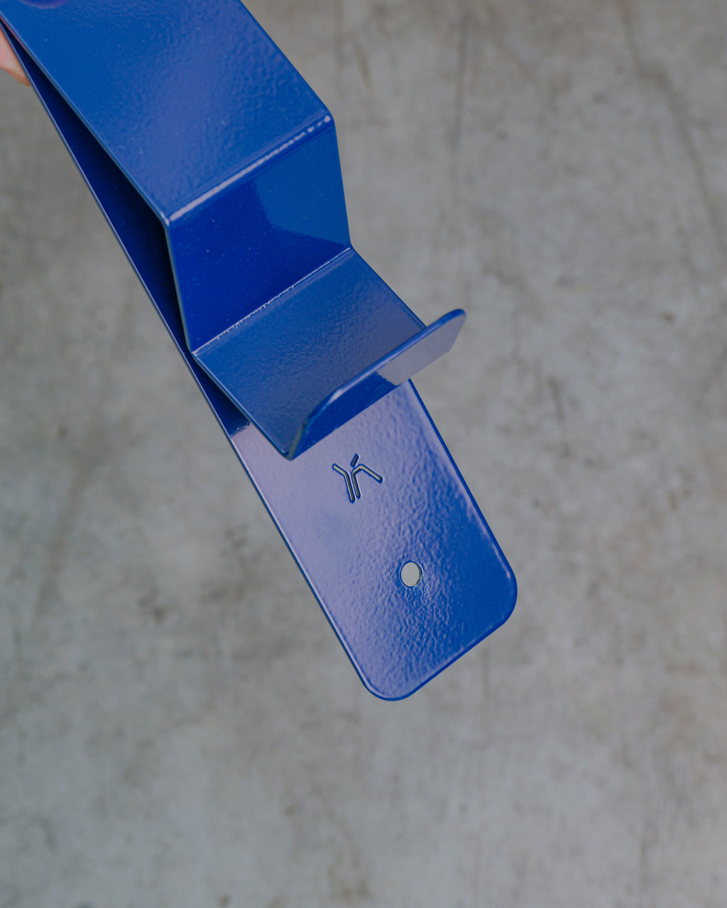 Porte-manteau en Bleu