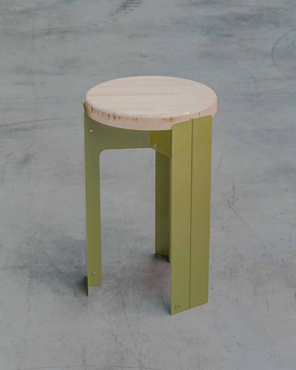 Tabouret Cobalt en Vert 