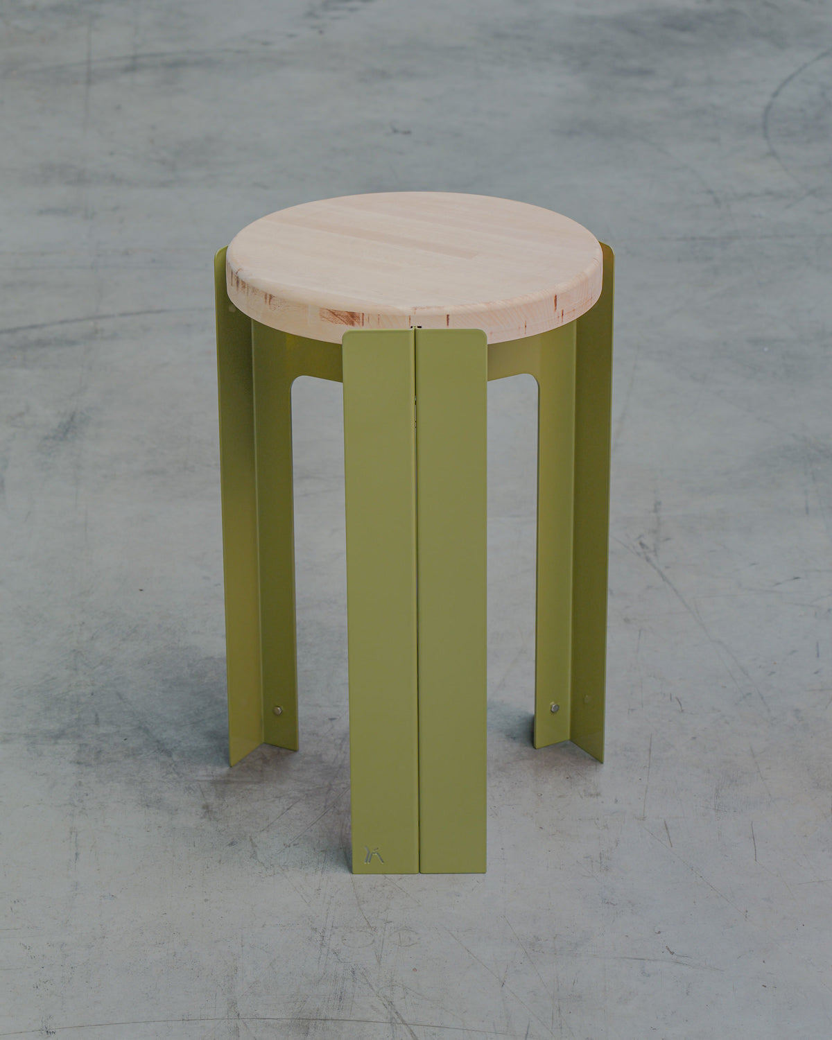 Tabouret Cobalt en Vert 